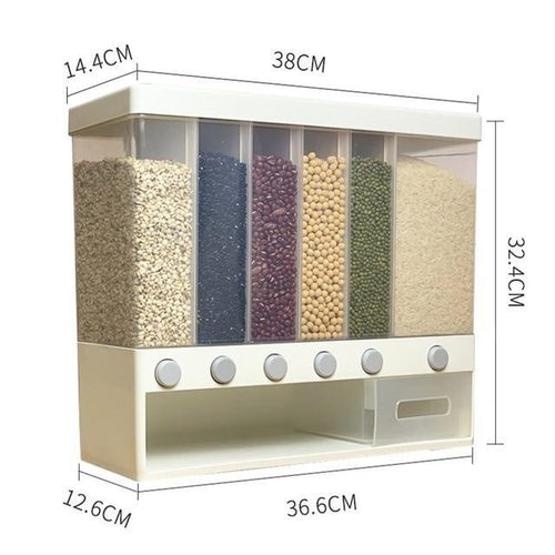Wall-mounted Dry Food Dispenser | Bowlift