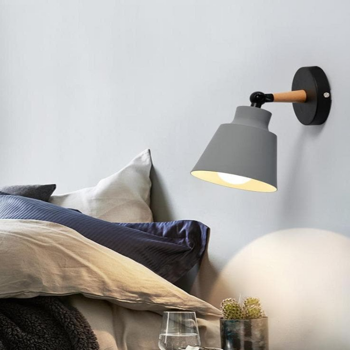 BowLift | RoyaleGlow Sleek Modern Wood Wall Lamp - Modern Home Lighting