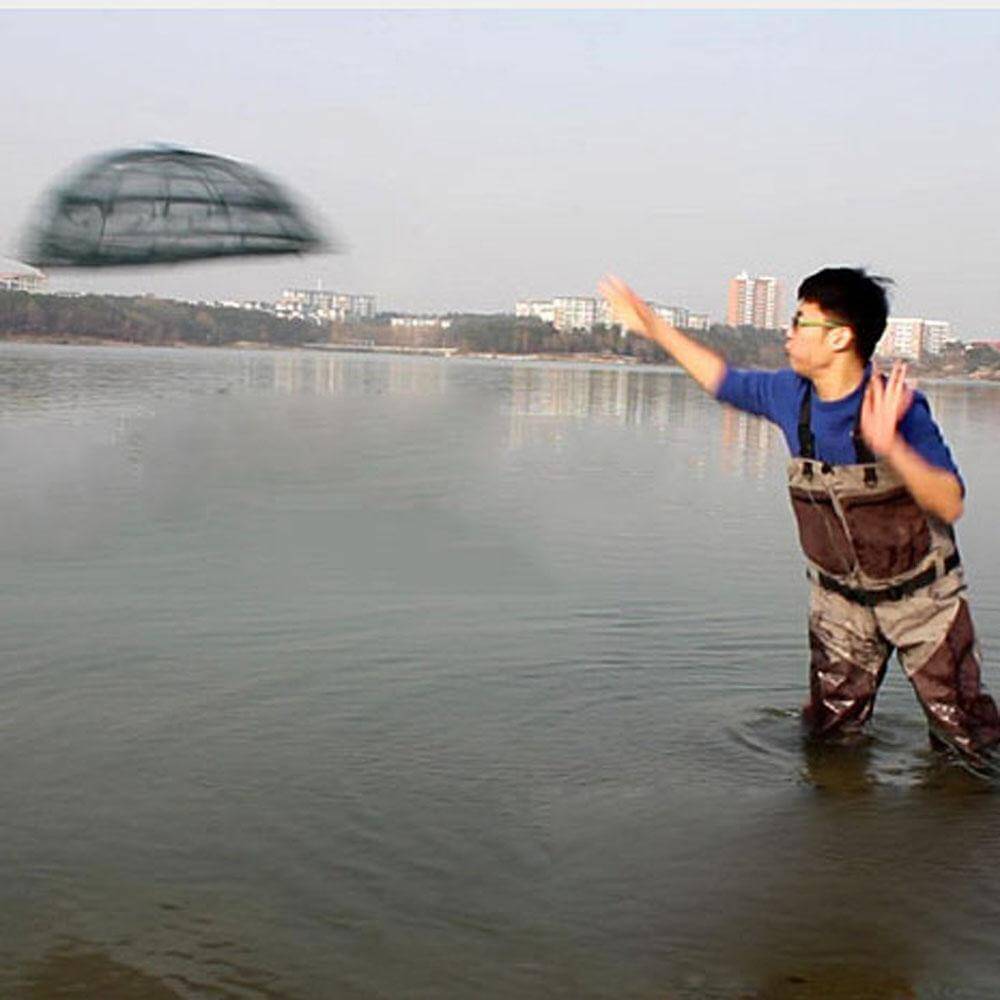 Foldable Easy Catch Automatic Fishing Net | Bowlift
