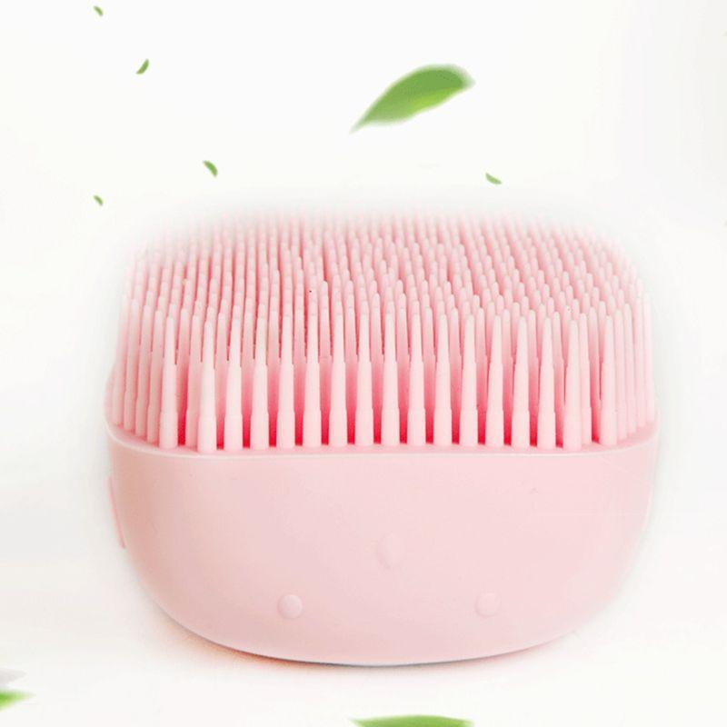 Silicone Bath Brush with Shampoo Dispenser | Bowlift
