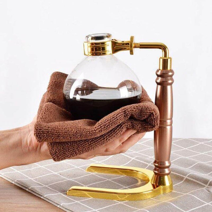 Elegant Glass Siphon Coffee Maker | Bowlift