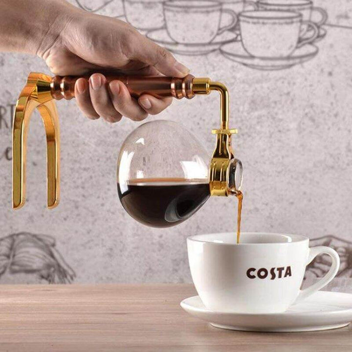 Elegant Glass Siphon Coffee Maker | Bowlift