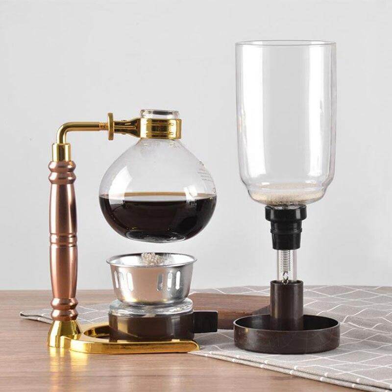 Elegant Glass Siphon Coffee Maker | Bowlift
