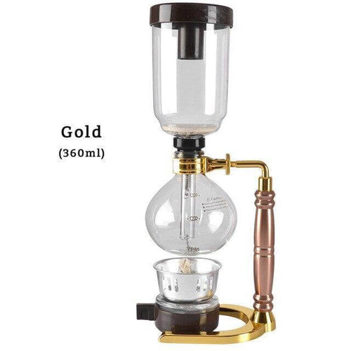 Elegant Glass Siphon Coffee Maker | Bowlift