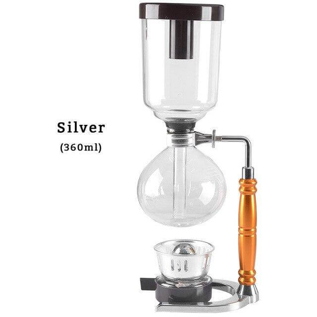 Elegant Glass Siphon Coffee Maker | Bowlift