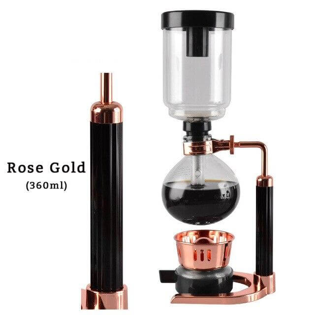 Elegant Glass Siphon Coffee Maker | Bowlift