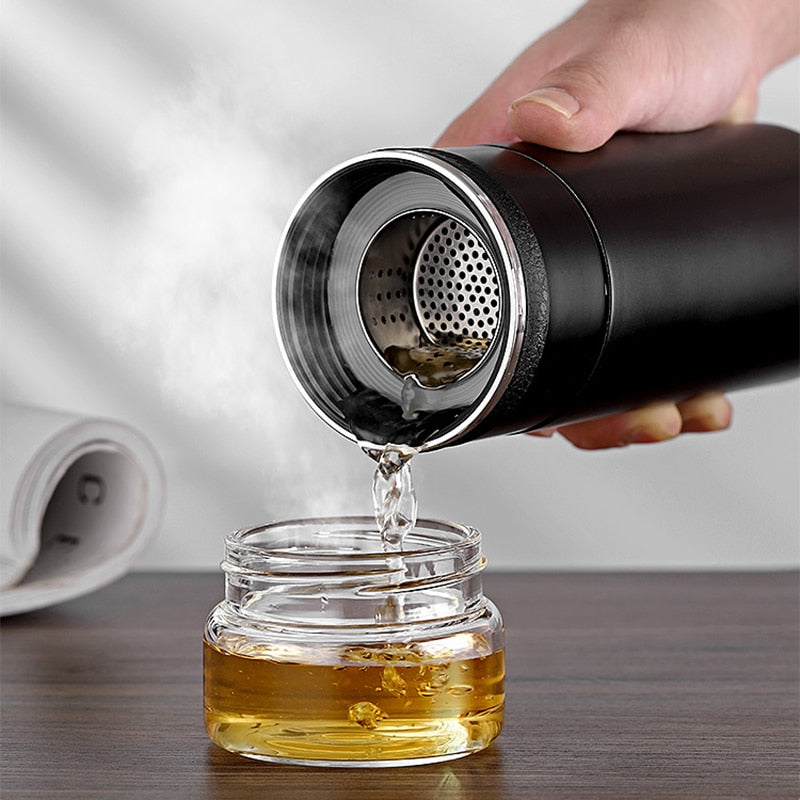 Elegant Durable Simple Tea Infuser Thermos | Bowlift
