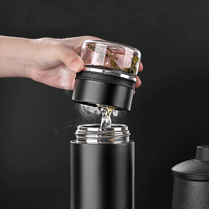Elegant Durable Simple Tea Infuser Thermos | Bowlift