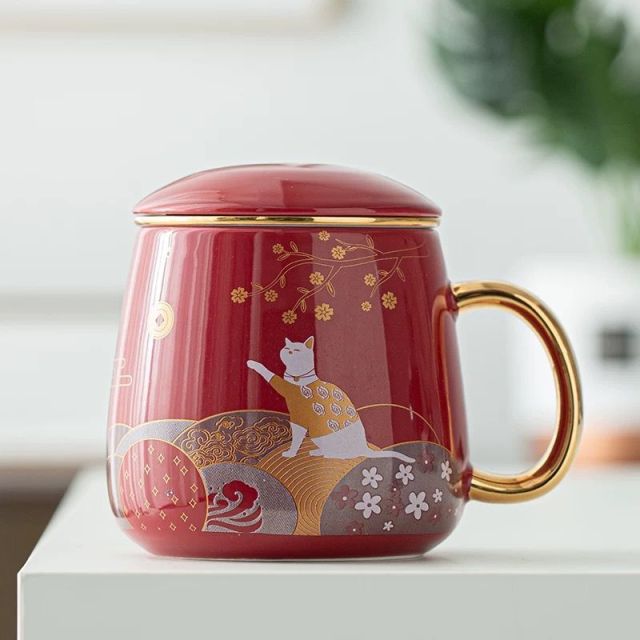 BowLift | Ceramic Artsy Tea Cup