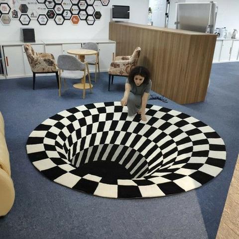 Vortex Illusion Rug | Bowlift