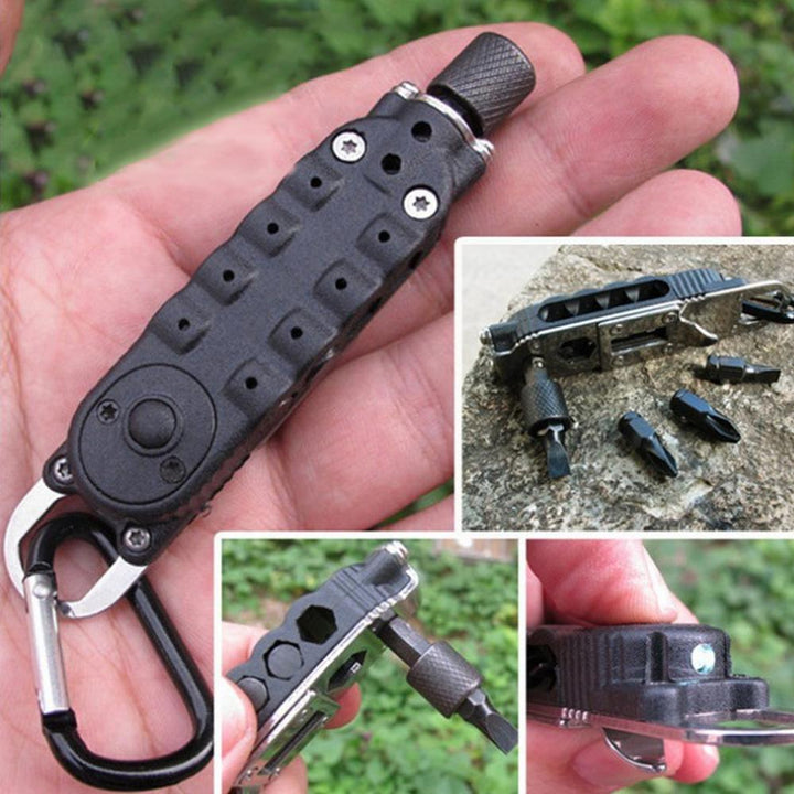 Mini Multifunctional Keychain Survival Camping Tool | Bowlift
