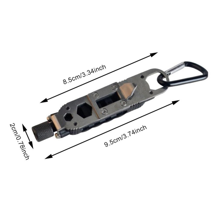 Mini Multifunctional Keychain Survival Camping Tool | Bowlift
