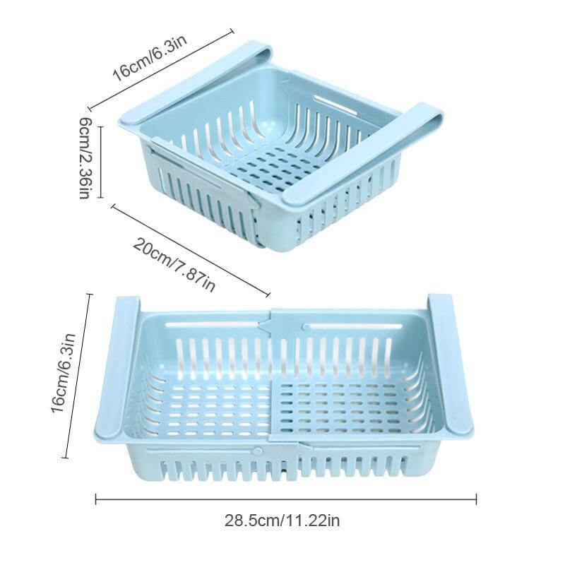 BowLift | Adjustable Fridge Storage Drawer