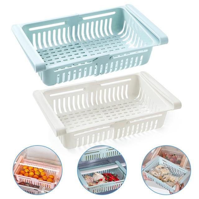 BowLift | Adjustable Fridge Storage Drawer