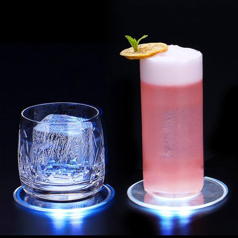 BowLift | Acrylic Ultra-Thin LED Coaster
