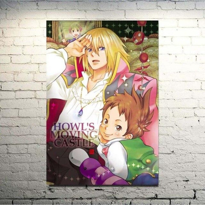 Magical Anime Friends - Canvas Wall Art Painting | Bowlift