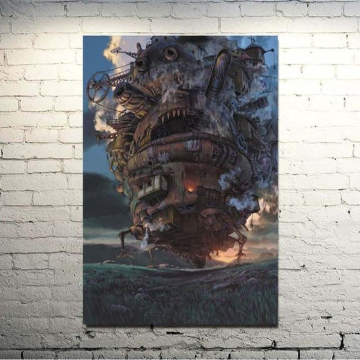 Magical Anime Friends - Canvas Wall Art Painting | Bowlift