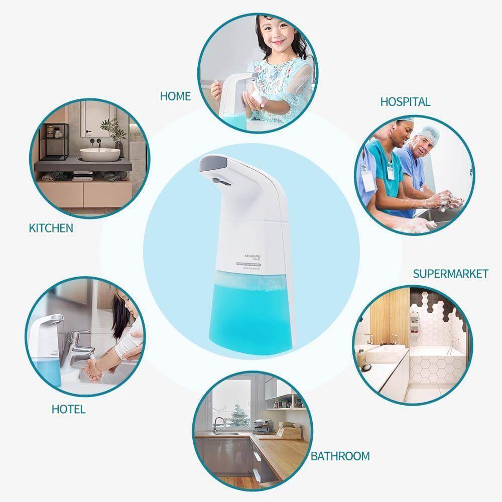 Touchless Intelligent Automatic Foam Soap Dispenser | Bowlift