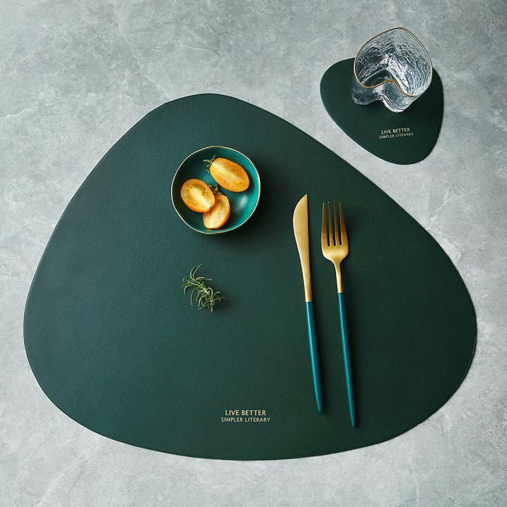 4 Colours Triangle Placemat Set | Bowlift