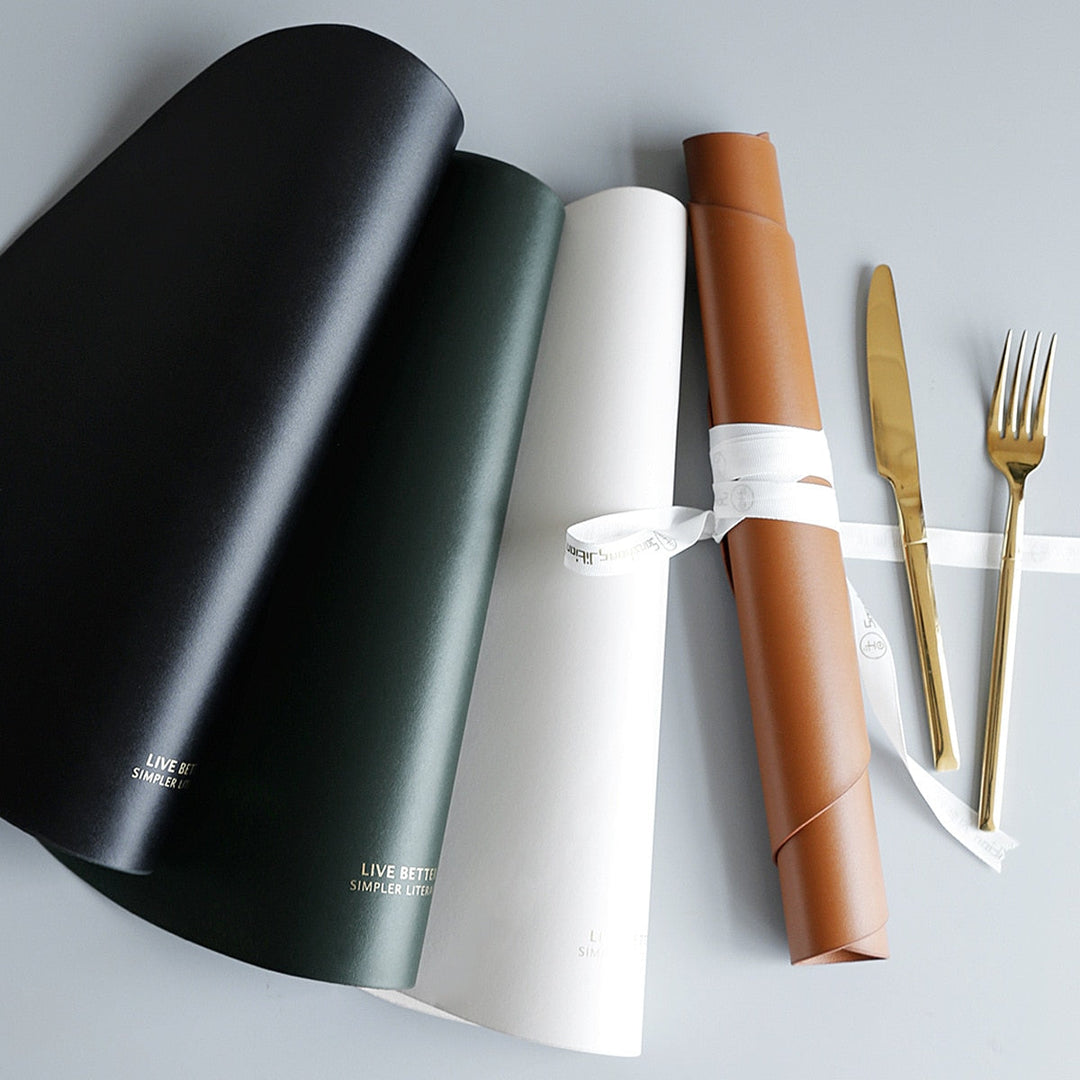 4 Colours Triangle Placemat Set | Bowlift