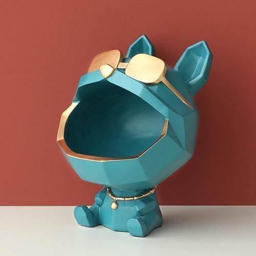 Decorative storage bowl - elegant solution for displaying dog figurines Bowlift