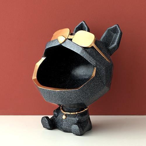 Decorative storage bowl - elegant solution for displaying dog figurines Bowlift