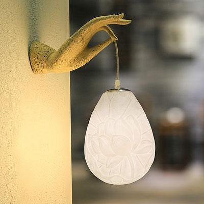 Modern Creative Chinese Lotus Wall Lamp | Bowlift