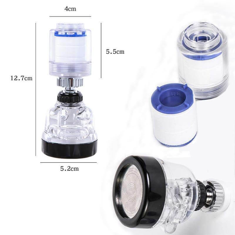 BowLift | Multifunction Rotatable Water Spray Faucet Filter