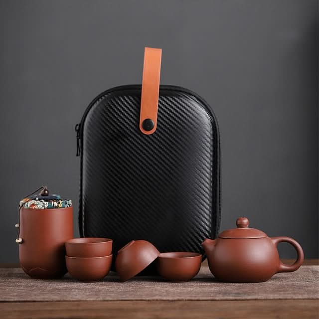 BowLift | Handmade Ceramic Teapot Set with Cups for Loose Leaf Tea
