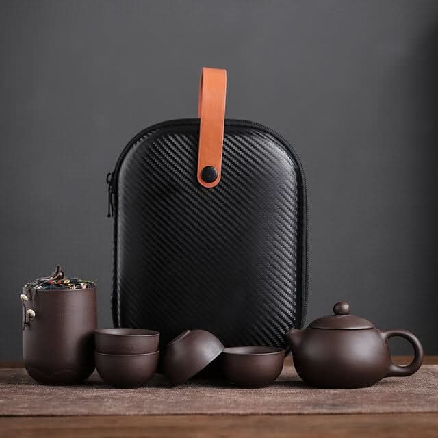 BowLift | Handmade Ceramic Teapot Set with Cups for Loose Leaf Tea