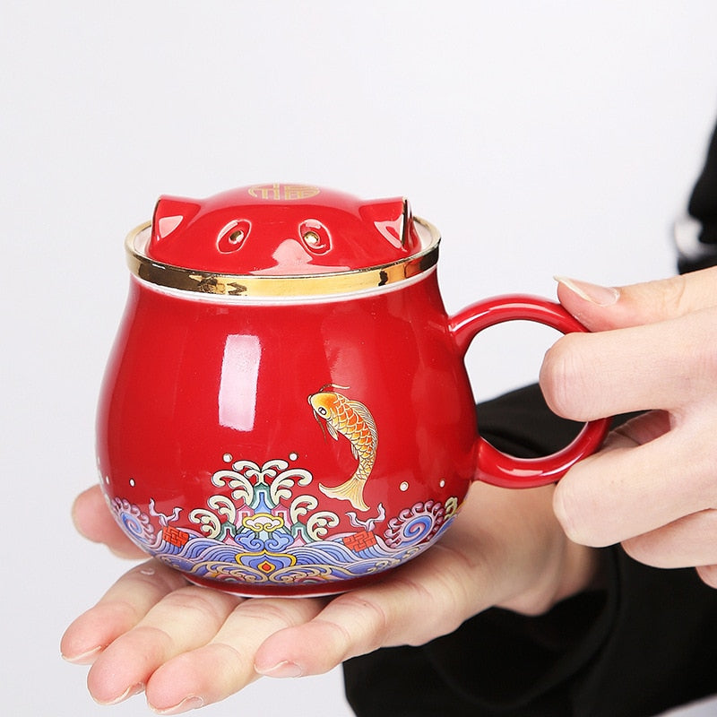 BowLift | Japanese Ceramic Tea Infuser Cups