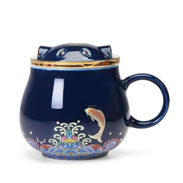 BowLift | Japanese Ceramic Tea Infuser Cups