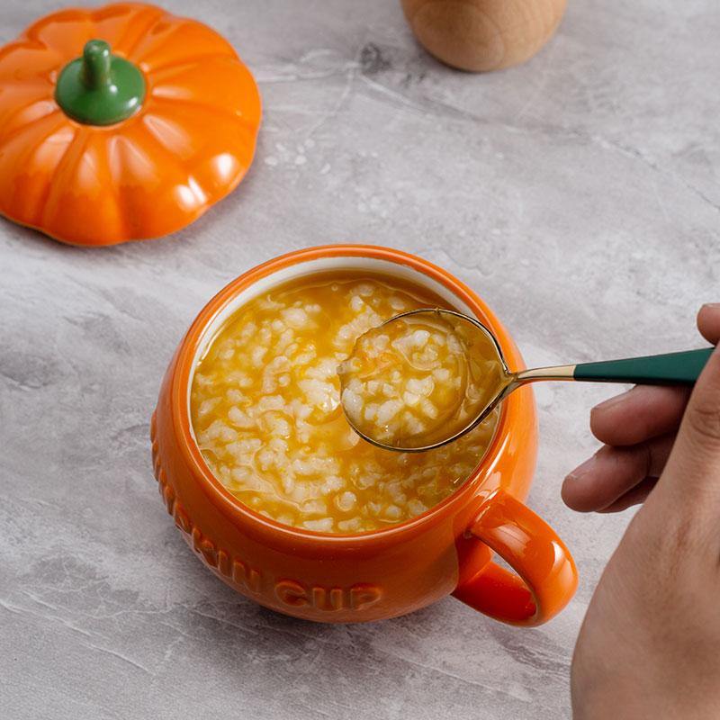 Creative Ceramic Pumpkin Mug Cup | Bowlift