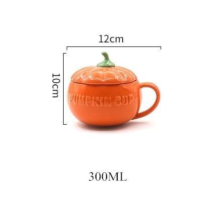 Creative Ceramic Pumpkin Mug Cup | Bowlift