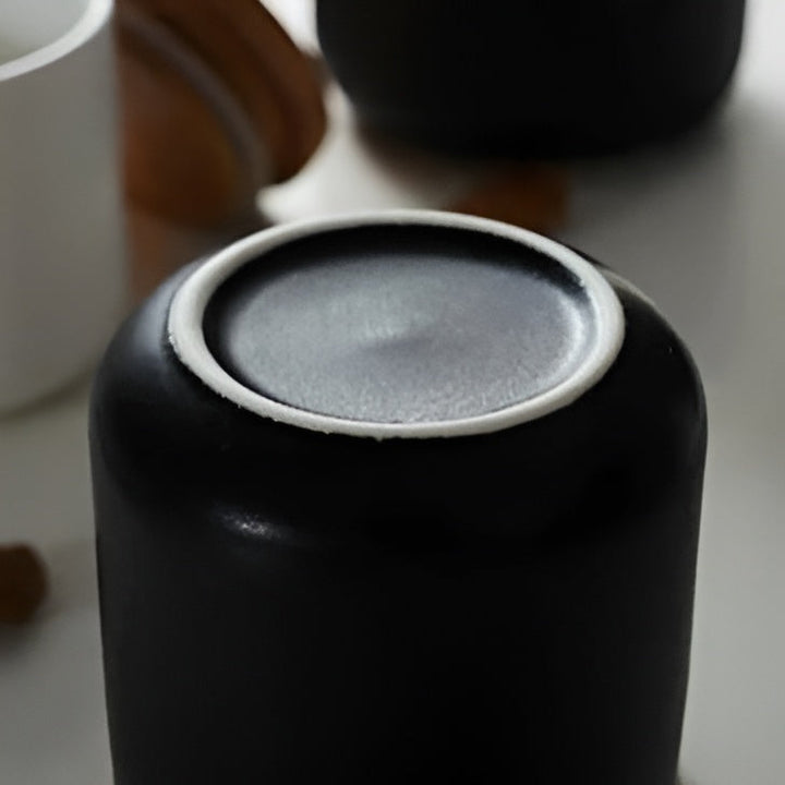 Ceramic storage container with bamboo lid – Natural design | Fresh storage for home | Bowlift