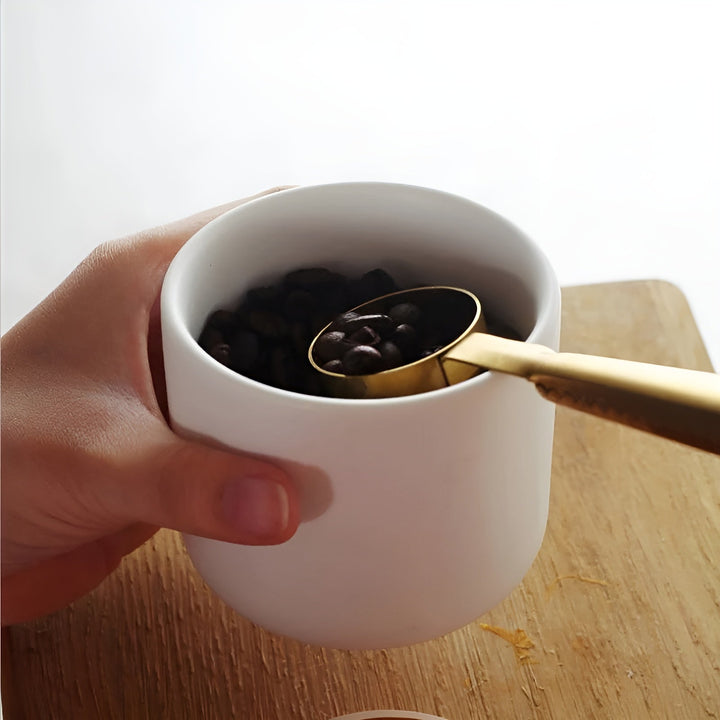 Ceramic storage container with bamboo lid – Natural design | Fresh storage for home | Bowlift