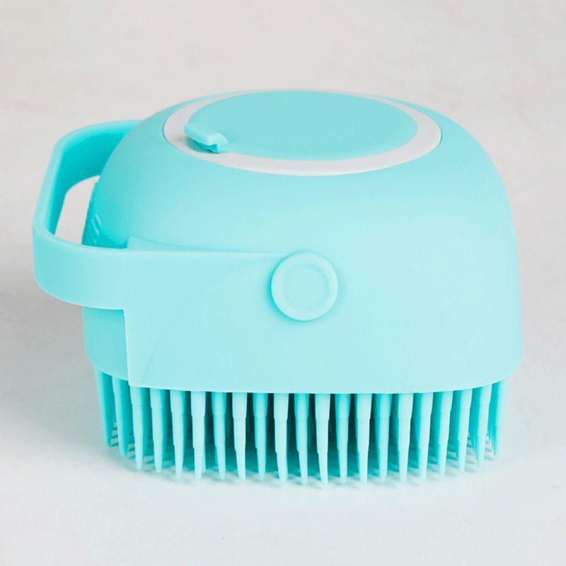 Silicone Bath Brush with Shampoo Dispenser | Bowlift