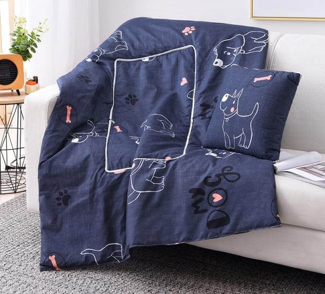 BowLift | 2In1 Colorful Cartoon Pillow Blanket