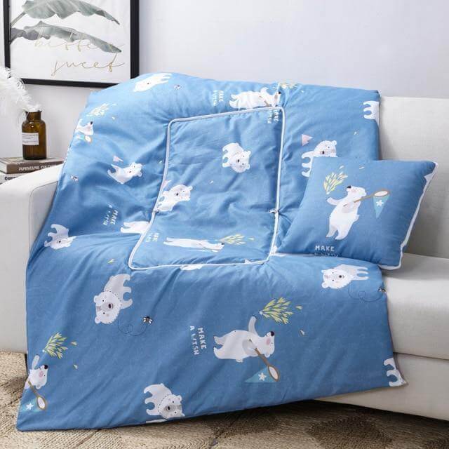 BowLift | 2In1 Colorful Cartoon Pillow Blanket
