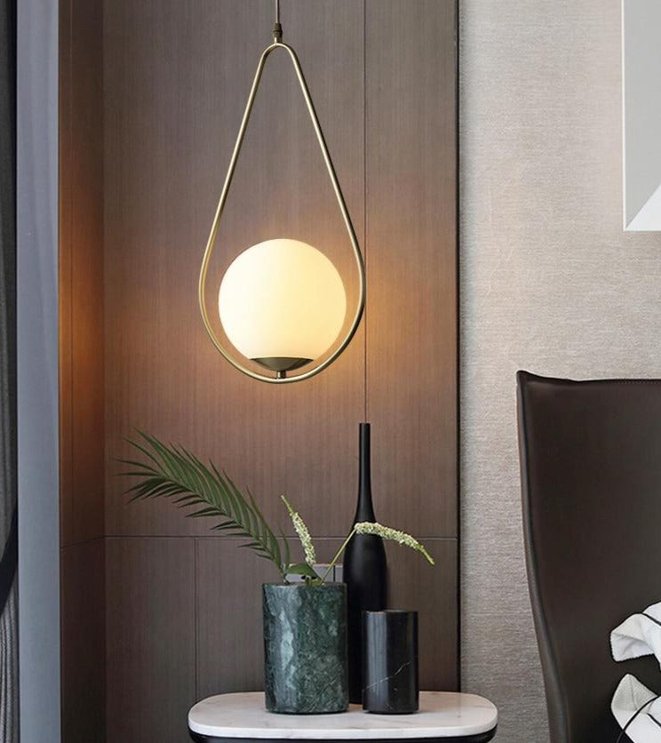Modern Nordic Glass Pendant Lamps | Bowlift