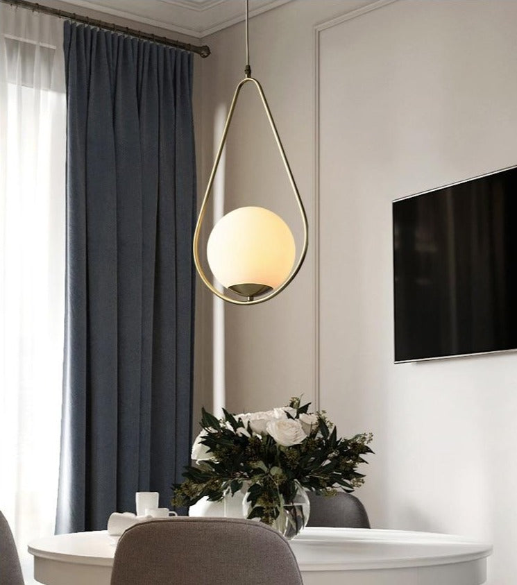 Modern Nordic Glass Pendant Lamps | Bowlift