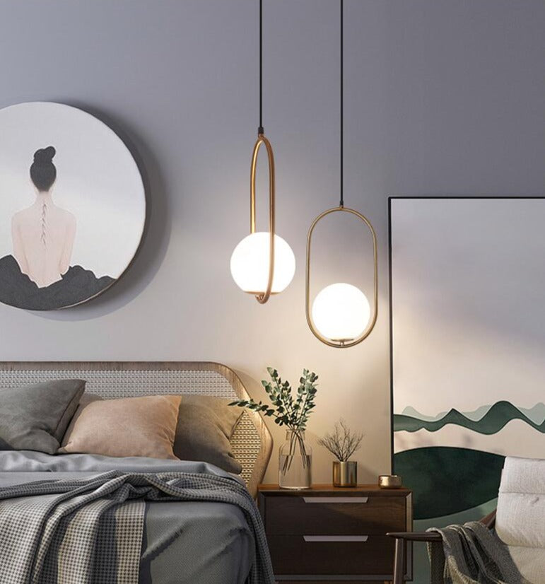 Modern Nordic Glass Pendant Lamps | Bowlift