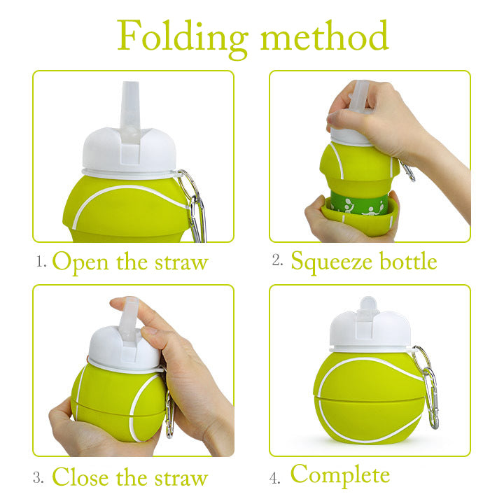 BowLift | Basketball Leakproof Folding Thermos