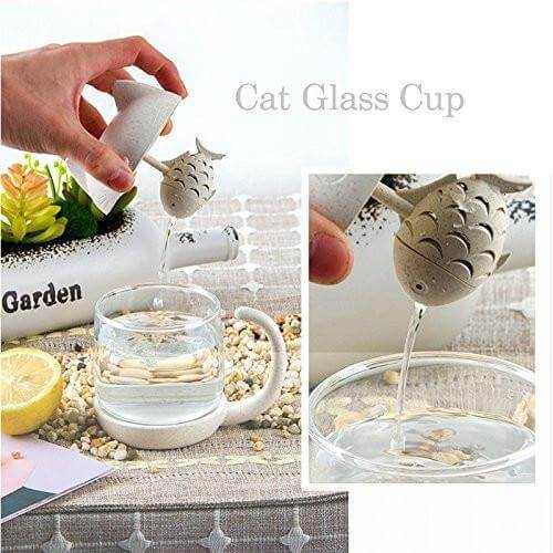 BowLift | Cute Tea Mug Cup with Filter