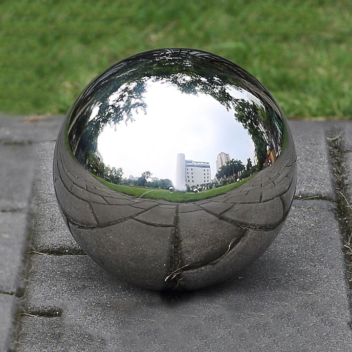 Stainless Steel Mirror Ball Garden Decor | Bowlift