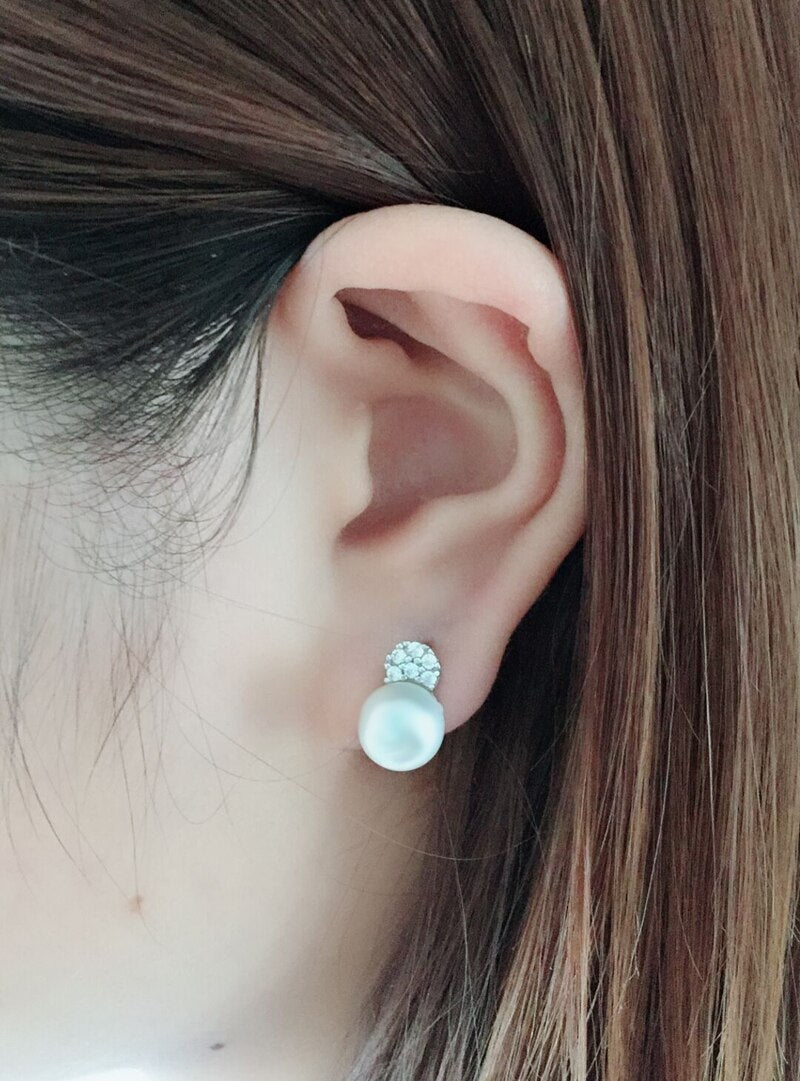 BowLift | Fashion Natural freshwater black pearl ear clip