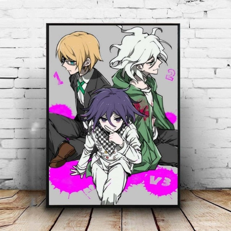 Hope's Peak Anime - Canvas Wall Art Painting | Bowlift