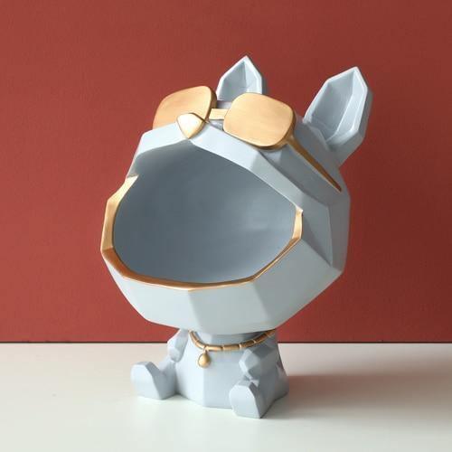 Decorative storage bowl - elegant solution for displaying dog figurines Bowlift