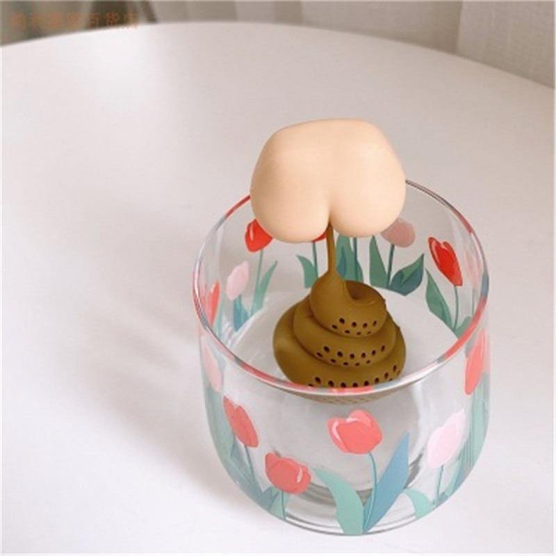 BowLift | Funny Poop Shape Herbal Tea Infuser