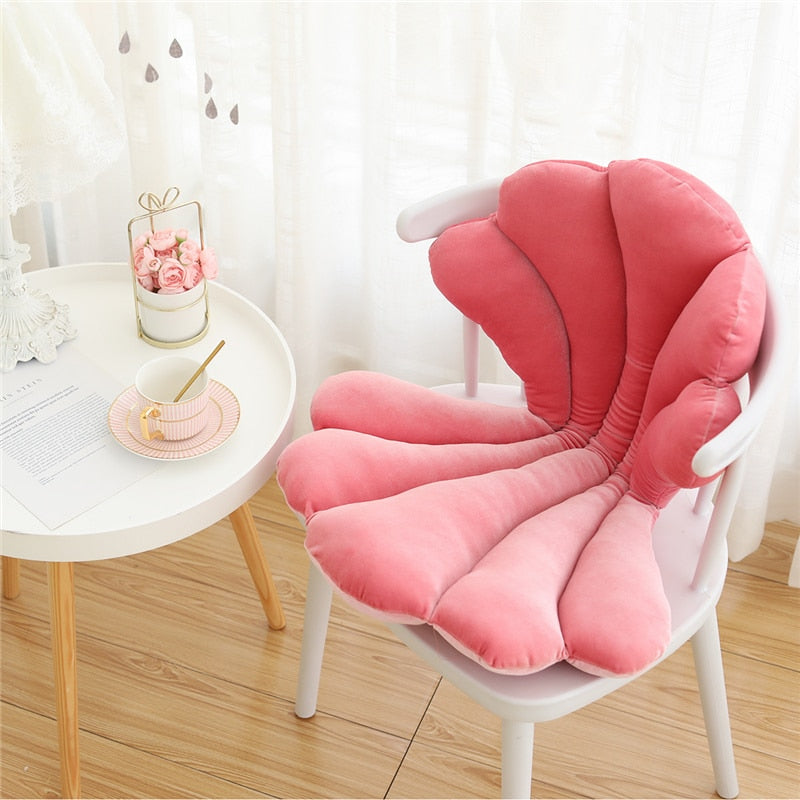 Velvet Shell Seat Cushion | Bowlift